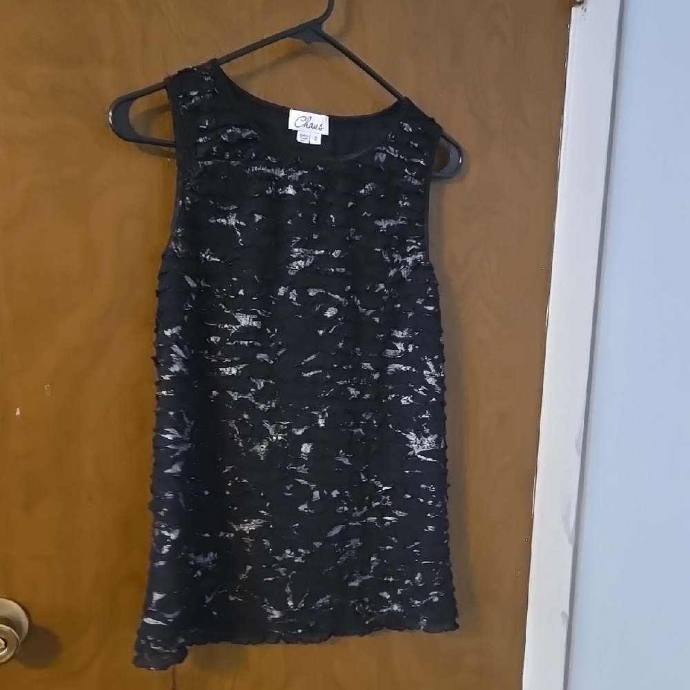 Chadwicks Black Sleeveless Top